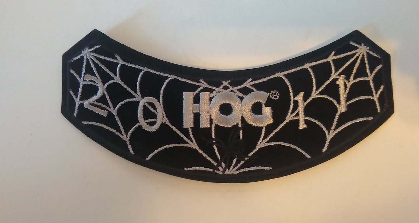 2011 HARLEY-DAVIDSON H-D HD OWNERS GROUP H.O.G. HOG ANNUAL ROCKER JACKET PATCH
