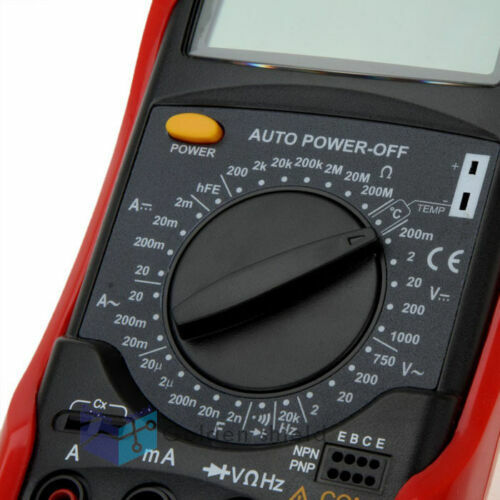 UNI-T UT55 Standard Digital Multimeters AC DC Volt Amp Ohm Capacitance Temp