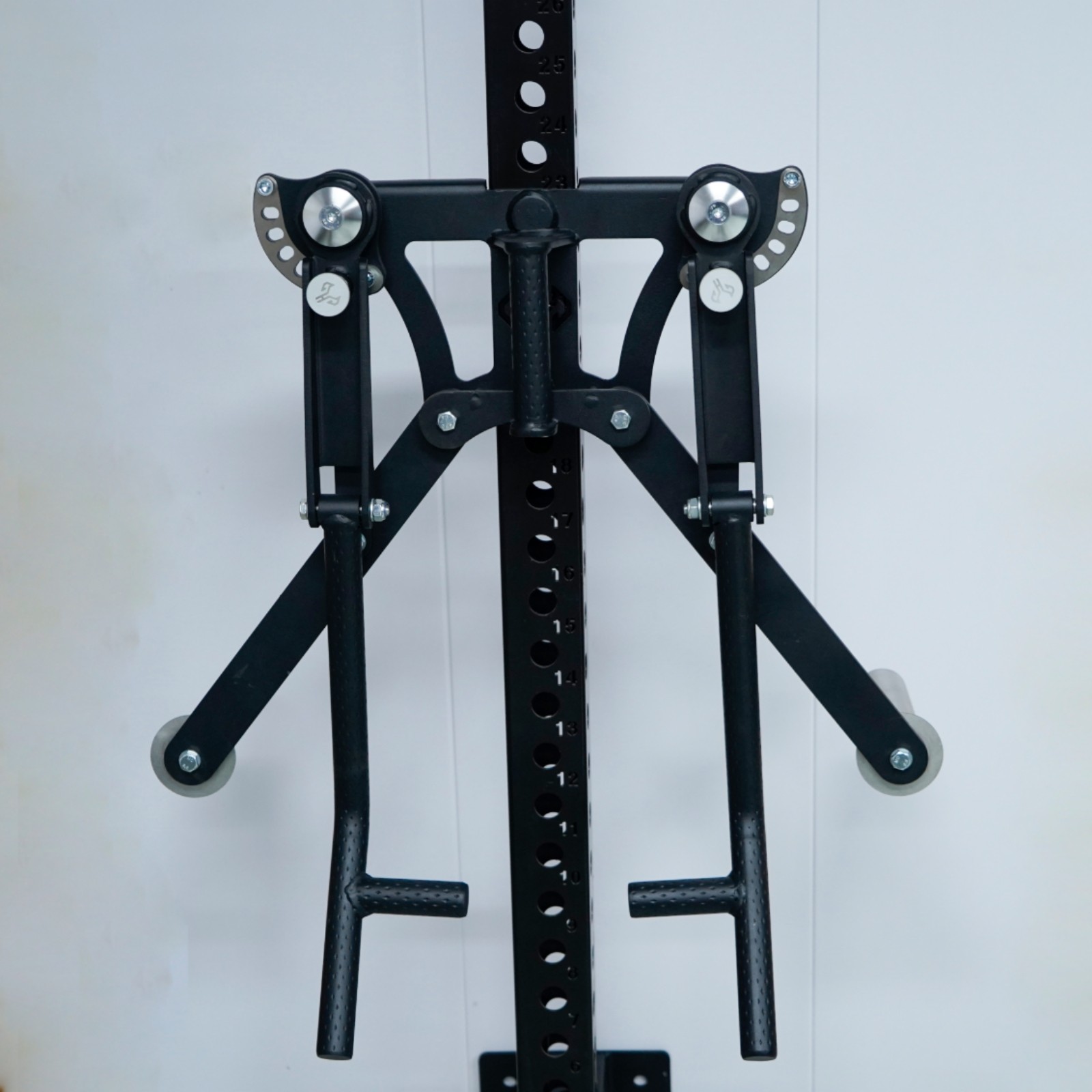 Rack-Mounted Lateral Raise Attachment Plate-Loaded Lateral Raise Attachment