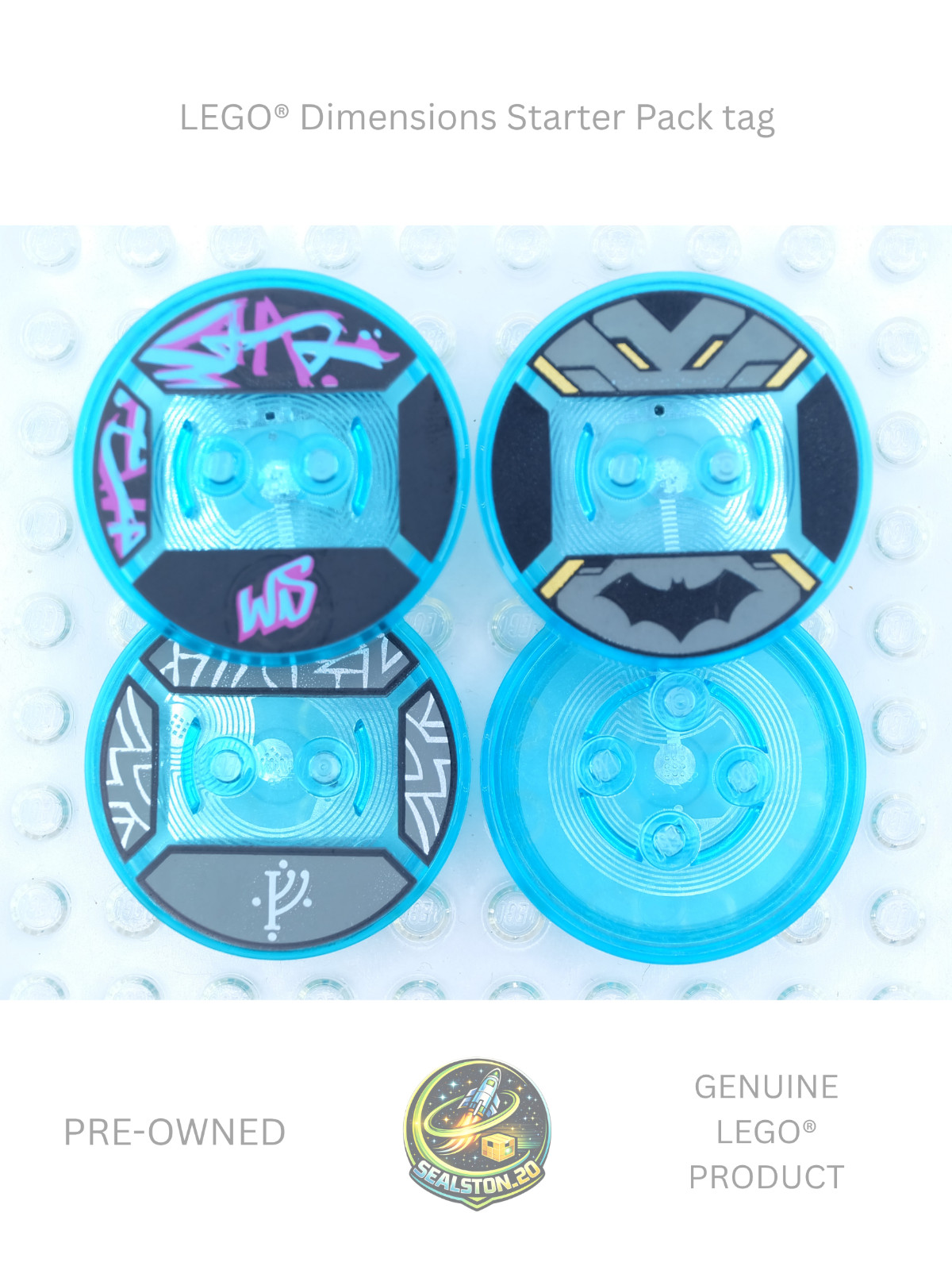 LEGO® Dimensions Starter Pack Tag WYLDSTYLE BATMAN GANDALF BATMOBILE