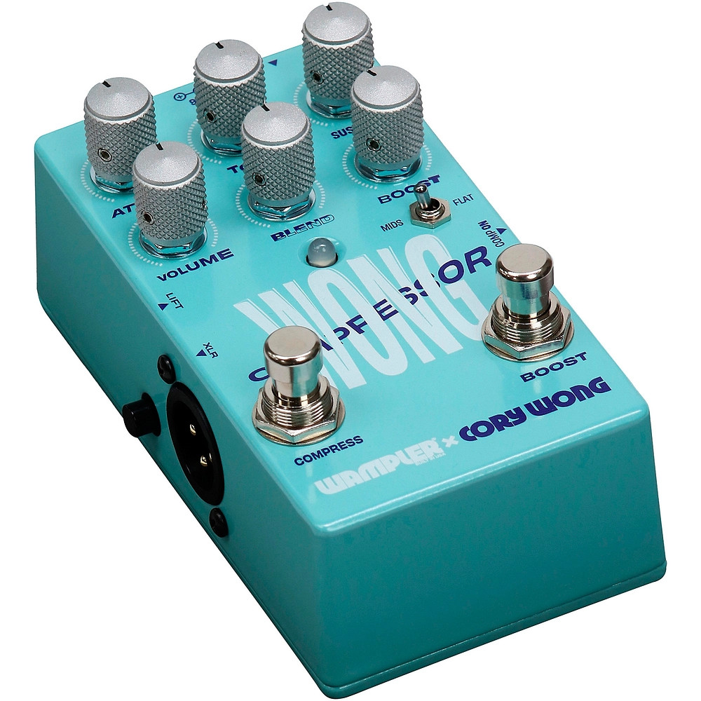 Wampler Cory Wong Compressor Effects Pedal Teal