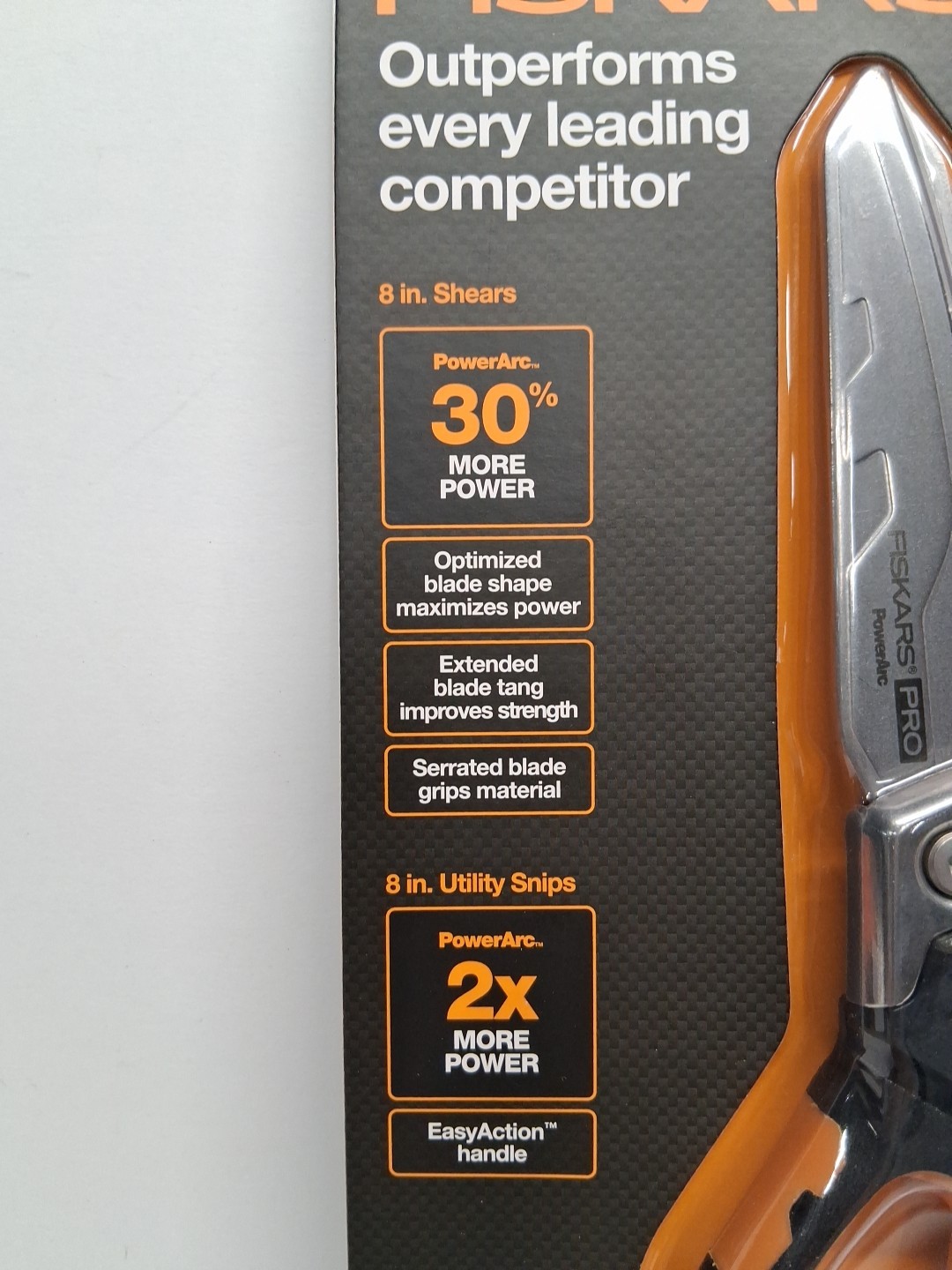 Fiskars 8" Shears & 8" Utility Snips 710930