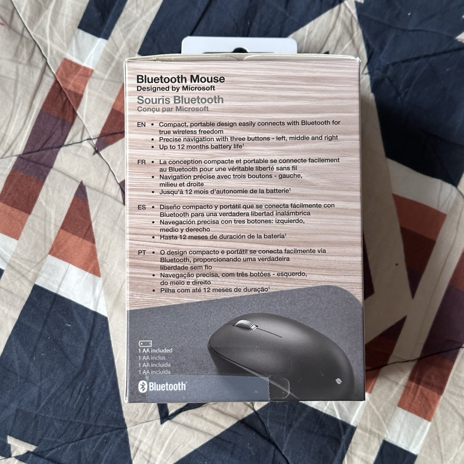 Incase - Bluetooth Mouse Designed by Microsoft - Wireless for PC Mac - Black
