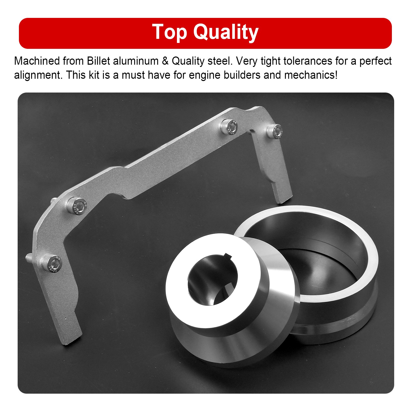 Front Rear Timing Cover & Oil Pans Alignment Tool for LS Engine LS1 LS2 LS3 LS9