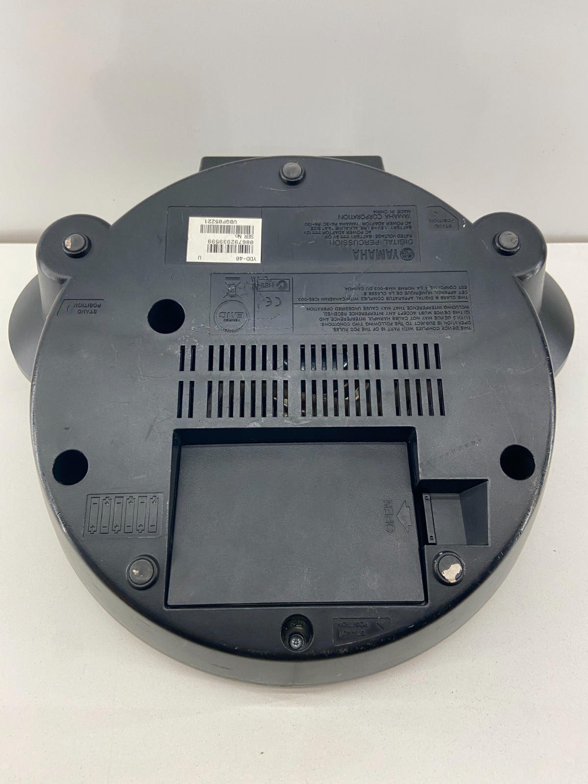 Yamaha YDD-40 Digital Percussion Electronic Drum Machine Tested Working