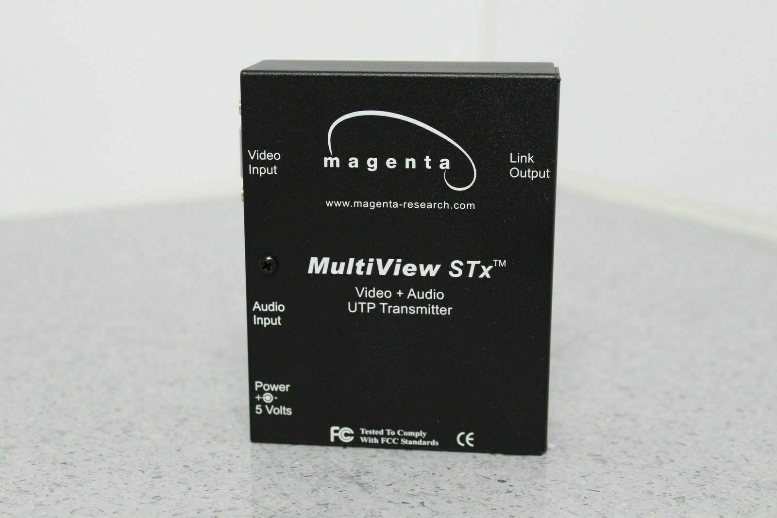 Magenta Research MultiView STx Video & Audio UTP Transmitter Great Condition
