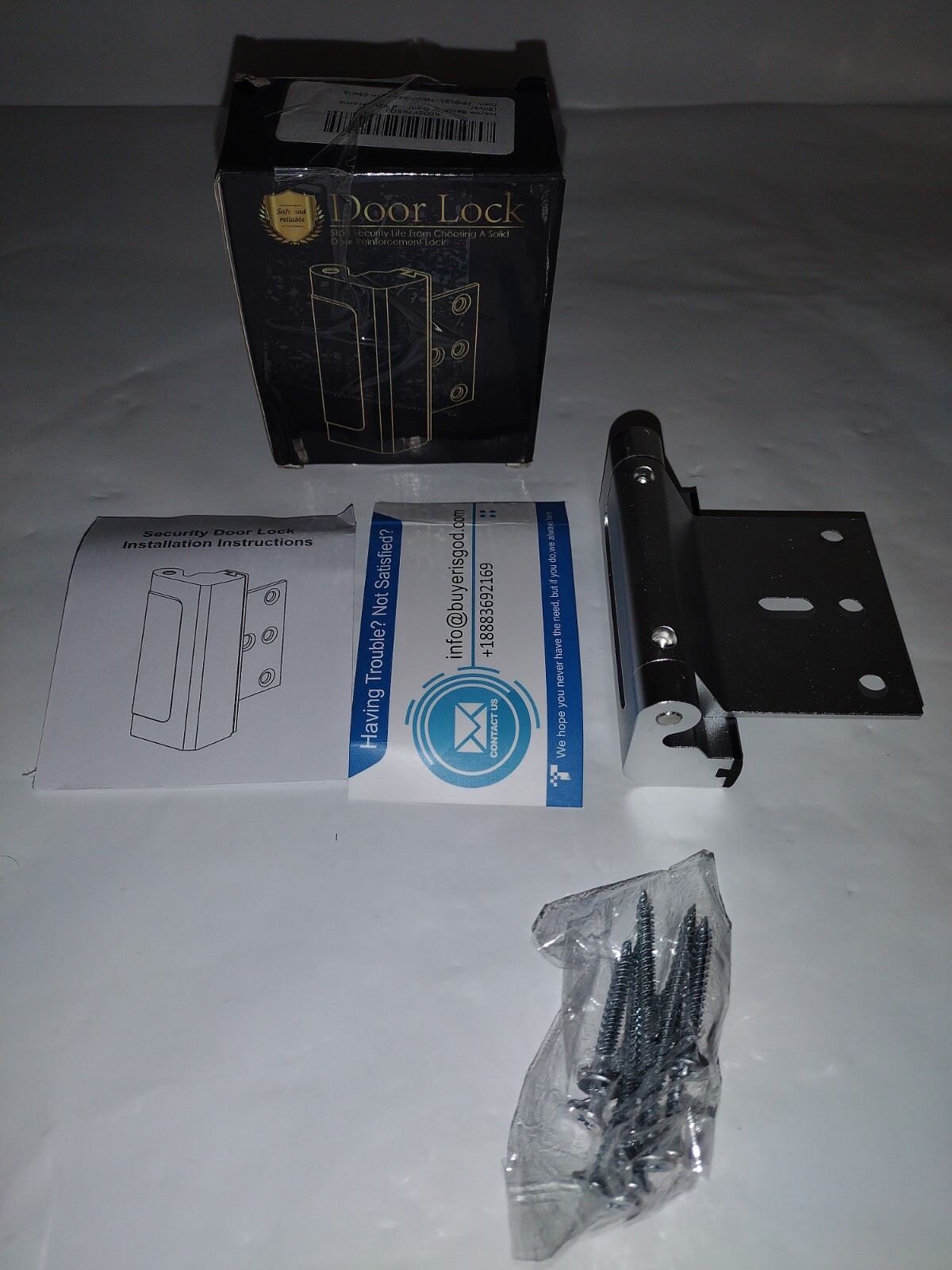 Everplus Door Lock for Home Security , Home Security Door Reinforcement Lock