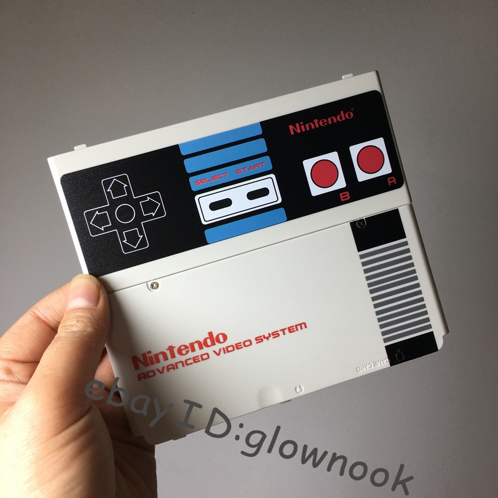 Replacement Shell Retro NES Controller for Nintendo New 3DS console parts cover