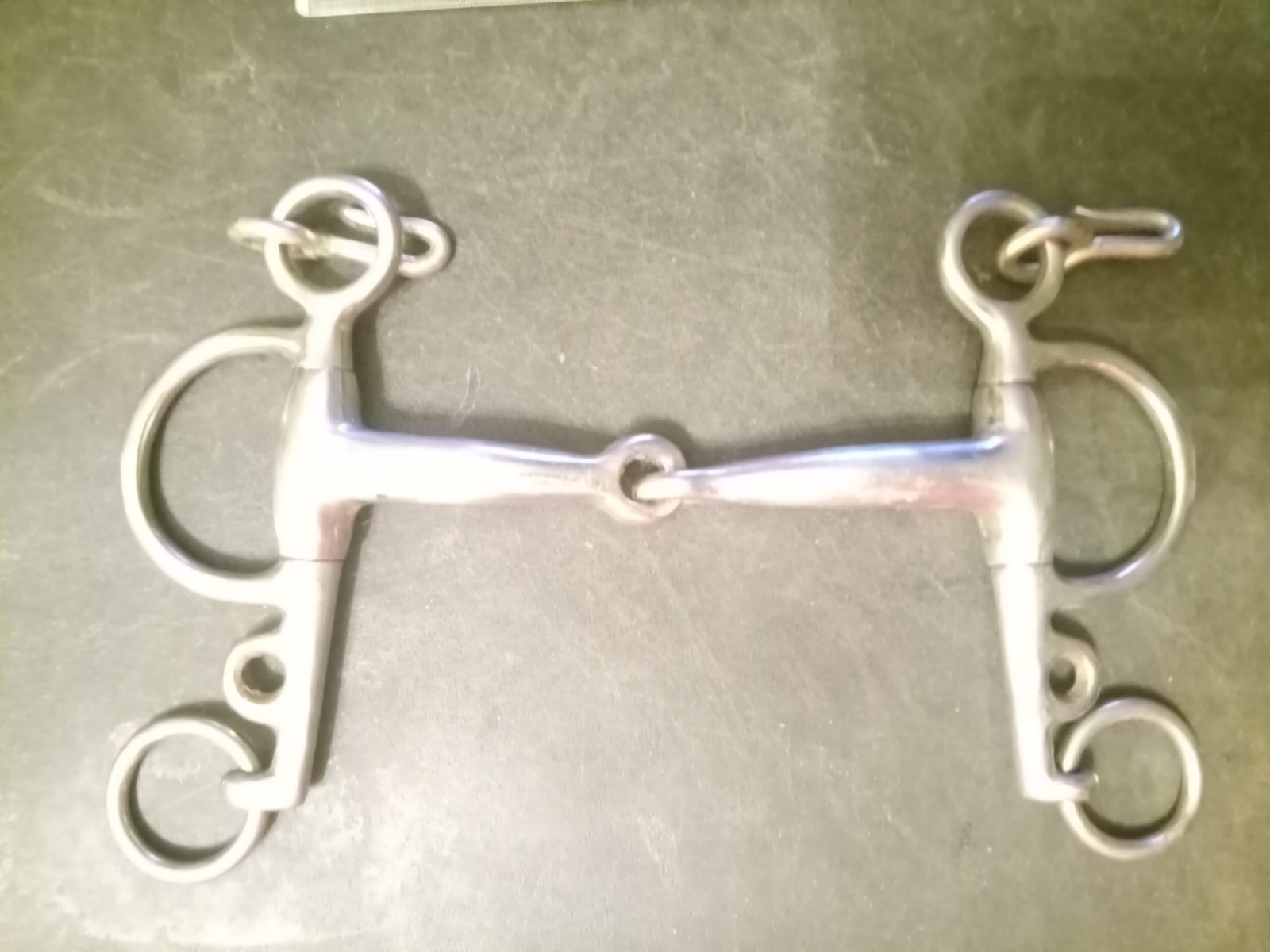 Used loose  cheek Pelham bit 5 in snaffle mouth eggbutt