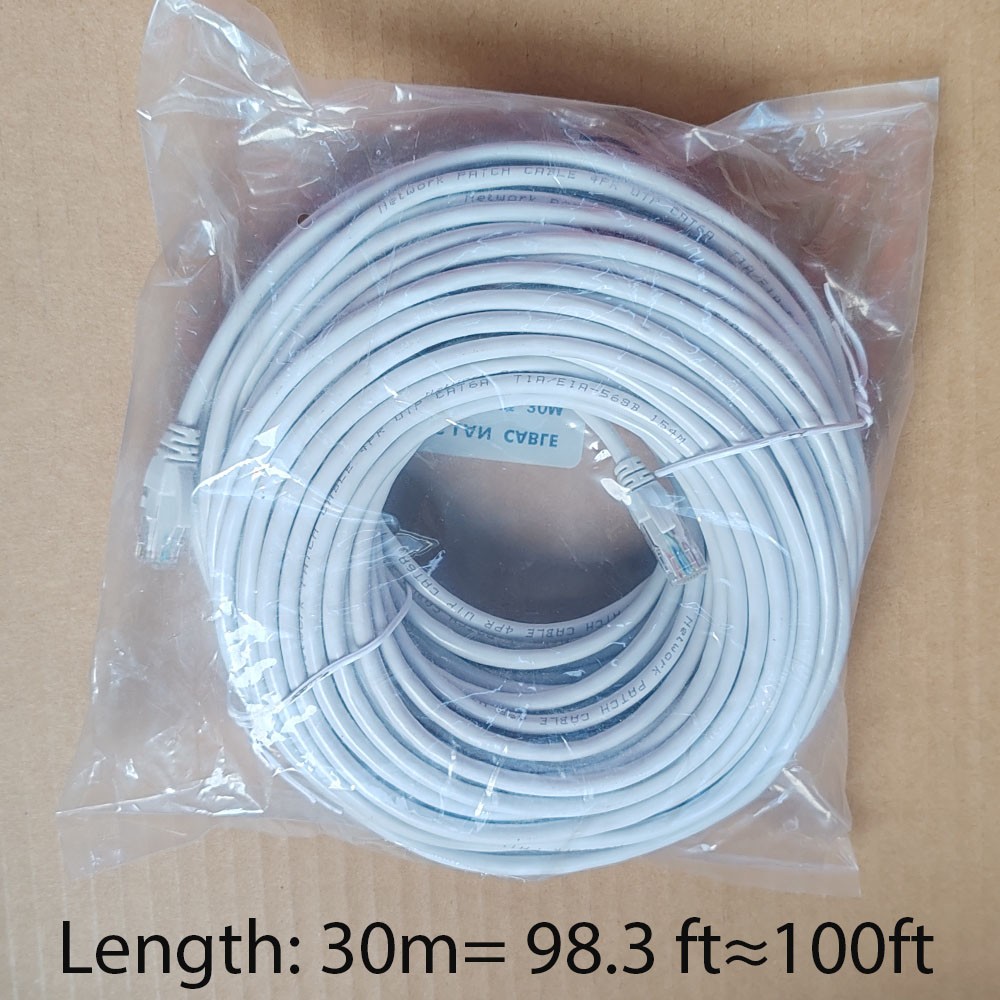 100ft Cat6 Ethernet Network LAN Cable 30M High speed gigabit Ethernet cable