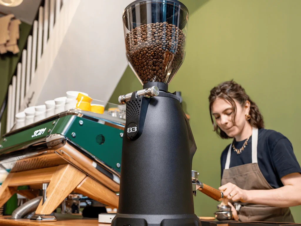 Macap Supra 83 Touch On Demand Precision Espresso Coffee Grinder 83 mm