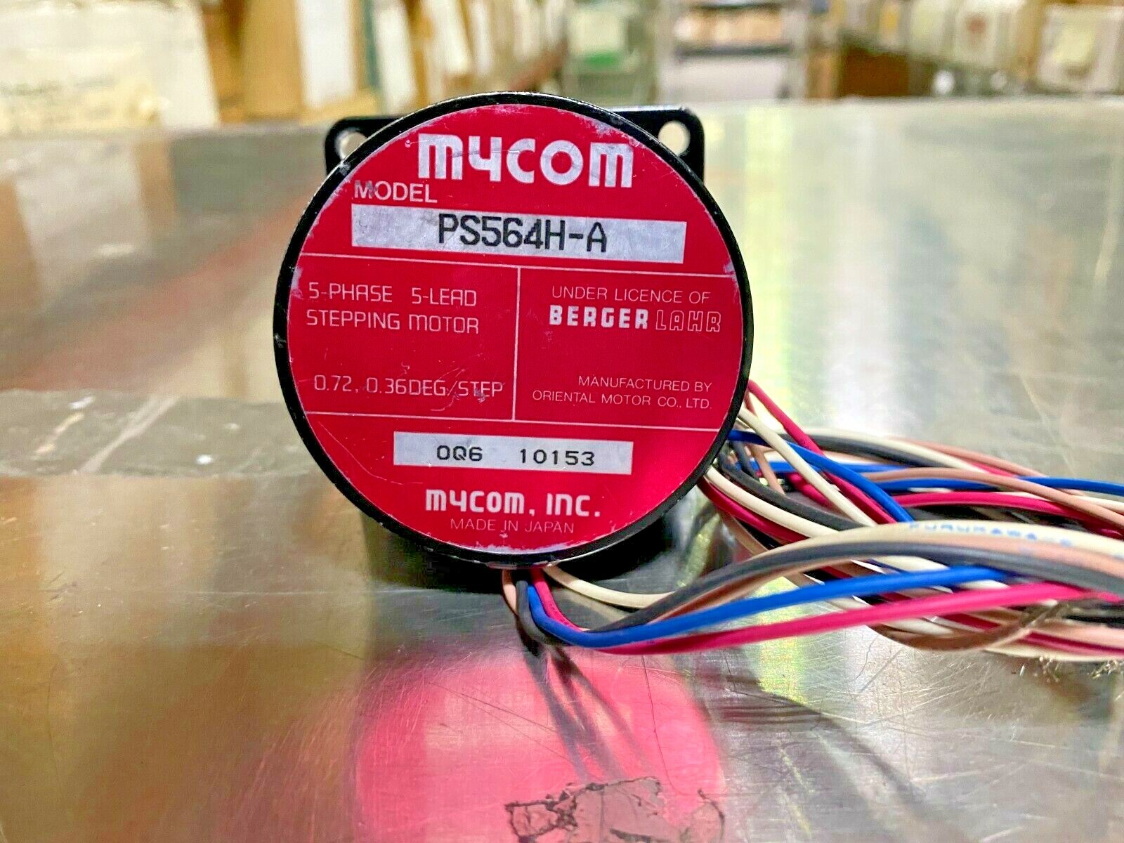 Mycom PS564H-A 5-Phase 5-Lead Stepping Motor - Berger Lahr Stepper