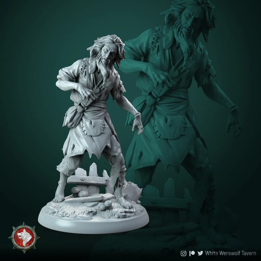 Mad Miller - Resin Tabletop Miniature