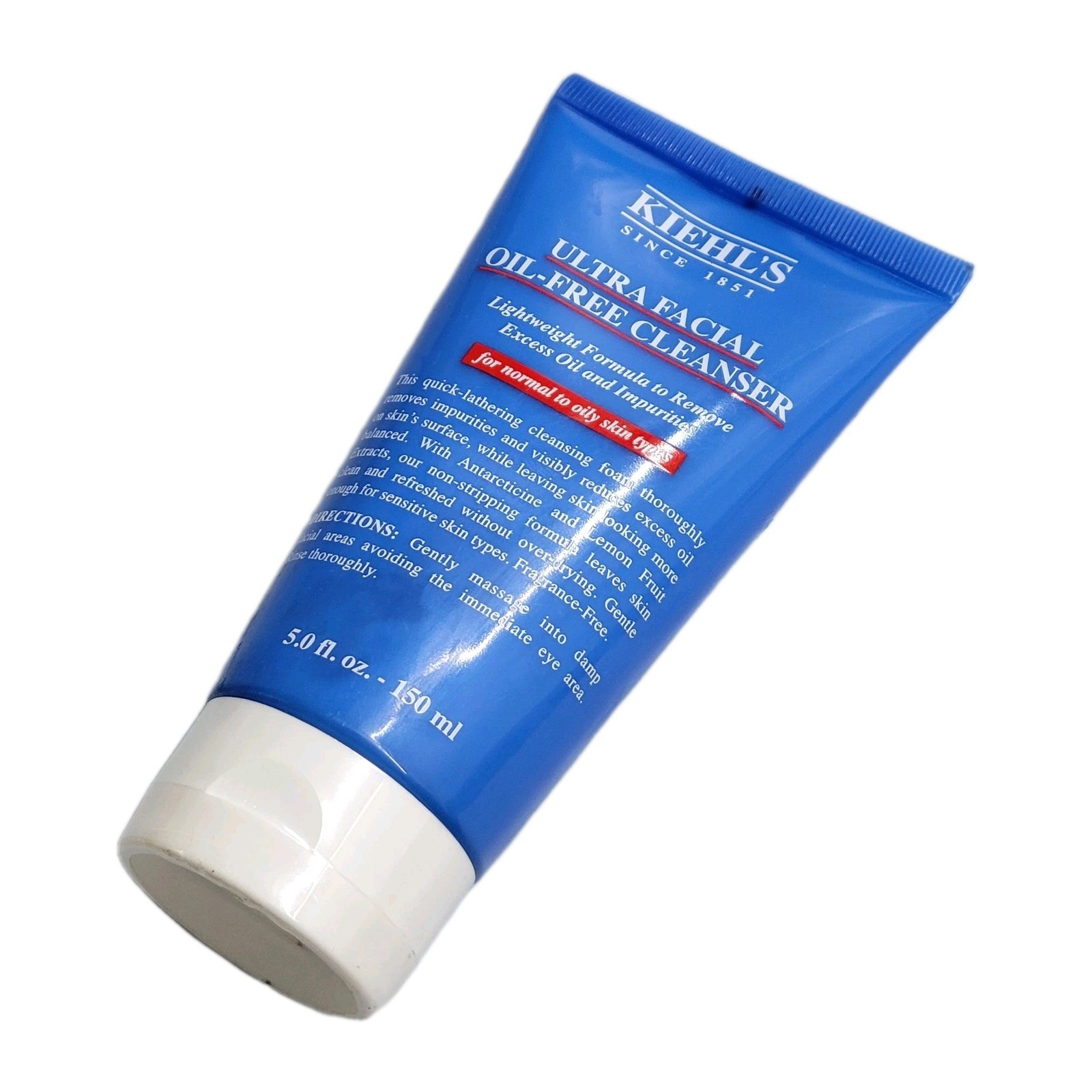 Kiehl's Ultra Facial Oil - Free CLEANSER 5.0 oz / 150ml  Sealed