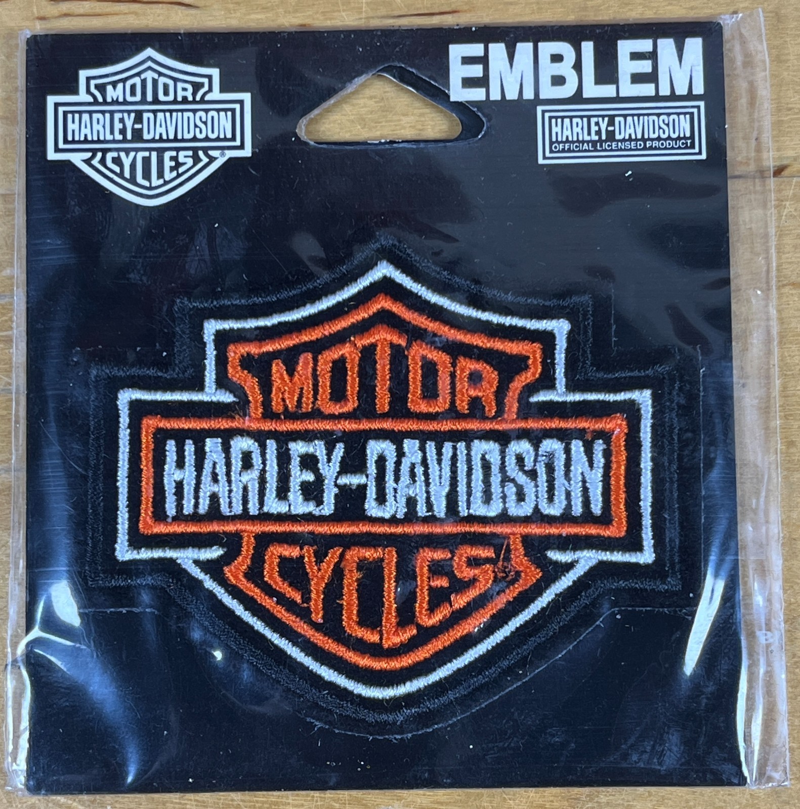 Harley Davidson Motorcycles Emblem Sew-On Patch 2.75”x2.5” Global Products New