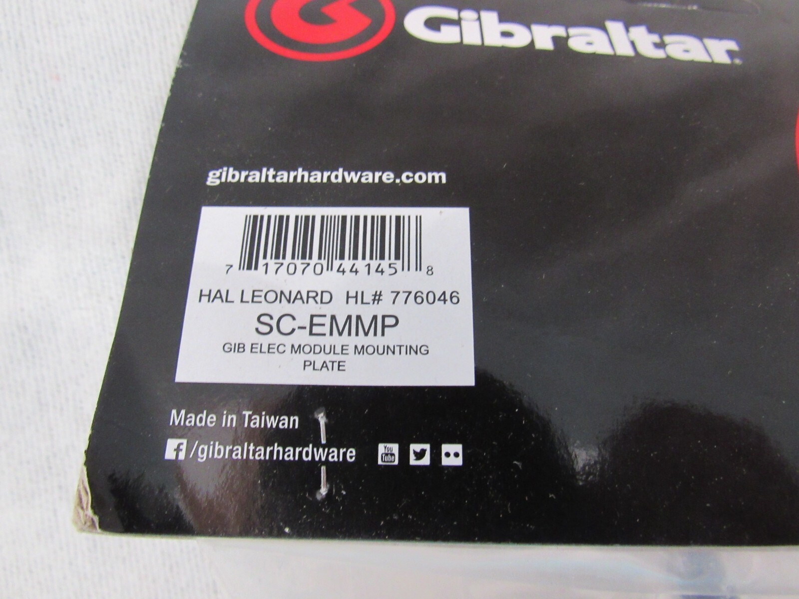 Gibraltar Electronic Drum Mount Mounting Plate, #SC-EMMP