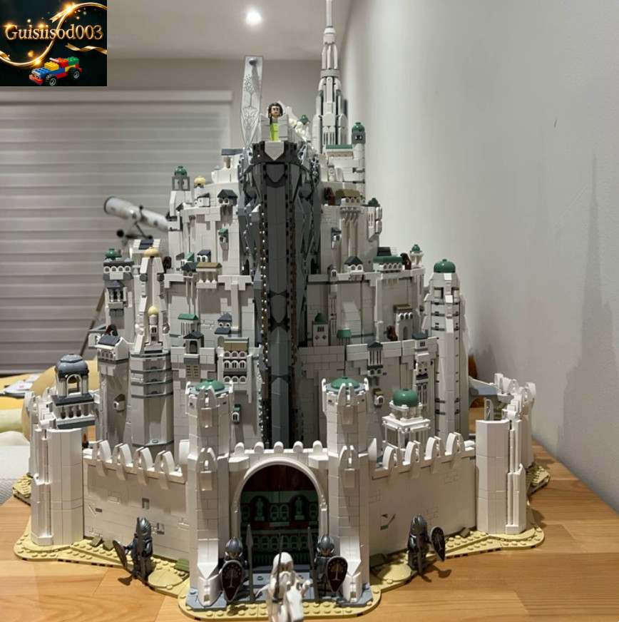 Building Blocks 8278Pc W/10 figs for The Lord of the Rings: Minas Tirith (11377)