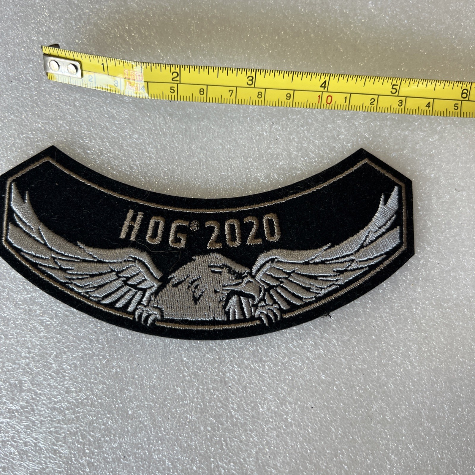 Harley Davidson 2020 HOG Harley Owners Group Rocker Patch NICE NEW