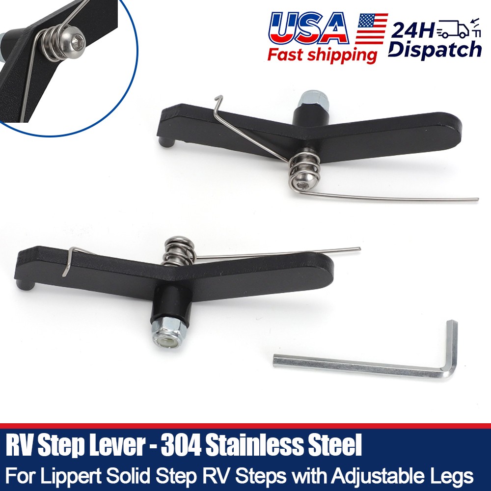 UPGRADED Step Levers Pin For Lippert Solid Step - 304 Stainless Steel USA STOCK