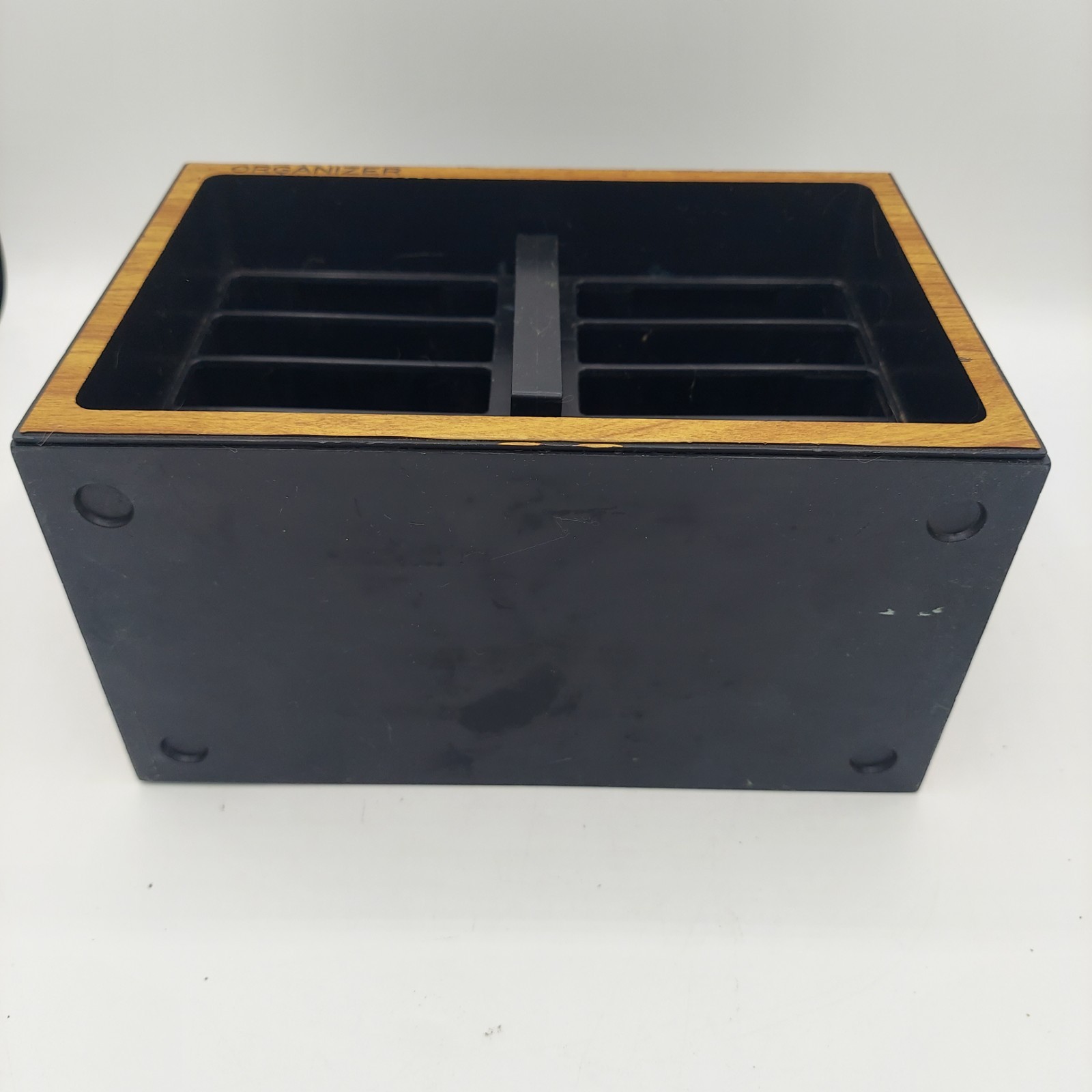 Hartzell The Organizer Video Game Case, Vintage 80s, ATARI, Stackable, Faux Wood