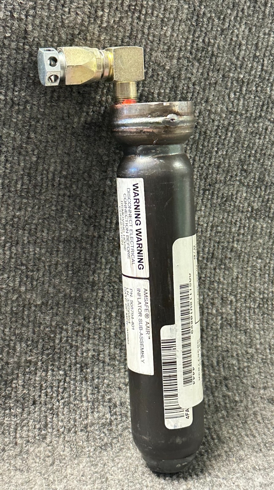 Amsafe Inflators - P/N 508794-401 w/ Caps P/N 508531-1