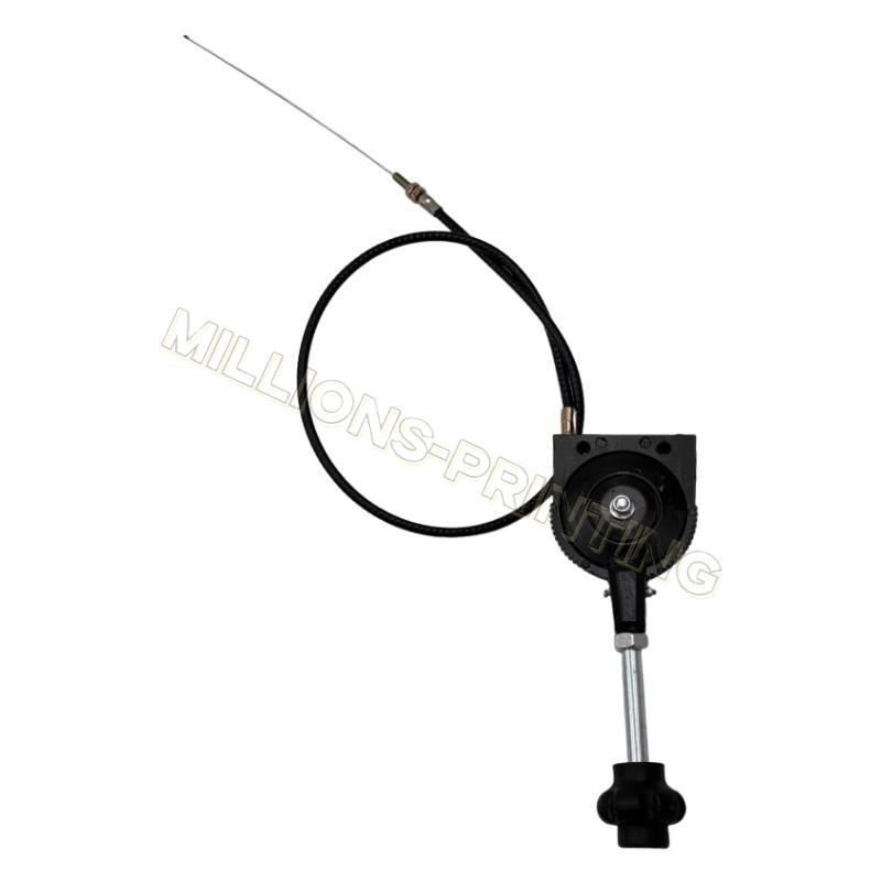 Excavator Throttle Control Cable 40 Inches Manual Throttle Wire
