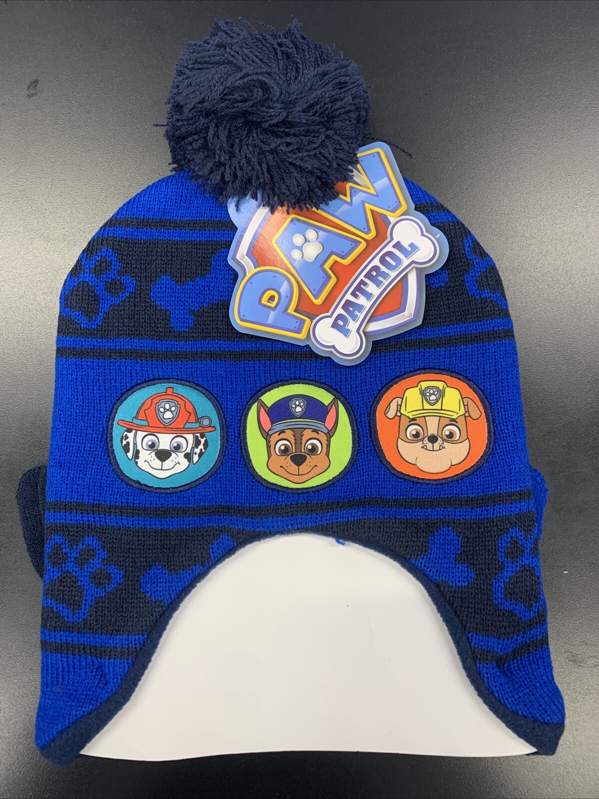 Nickelodeon Paw Patrol Winter Hat, 2 Pair Gloves or Mittens, Boys Ages 2-7