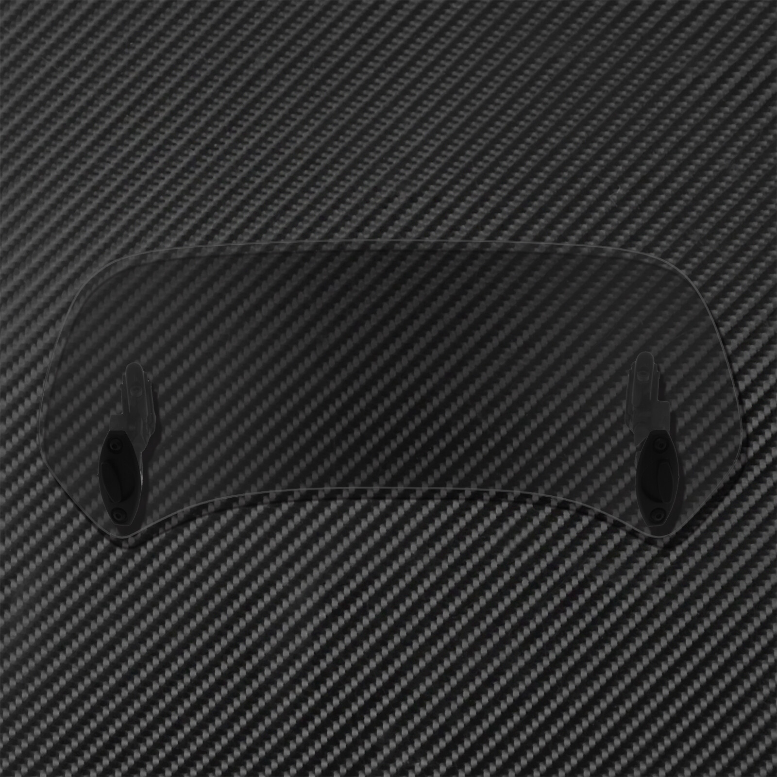 Motorcycle Clip On Adjustable Windshield Windscreen Extension Air Deflector