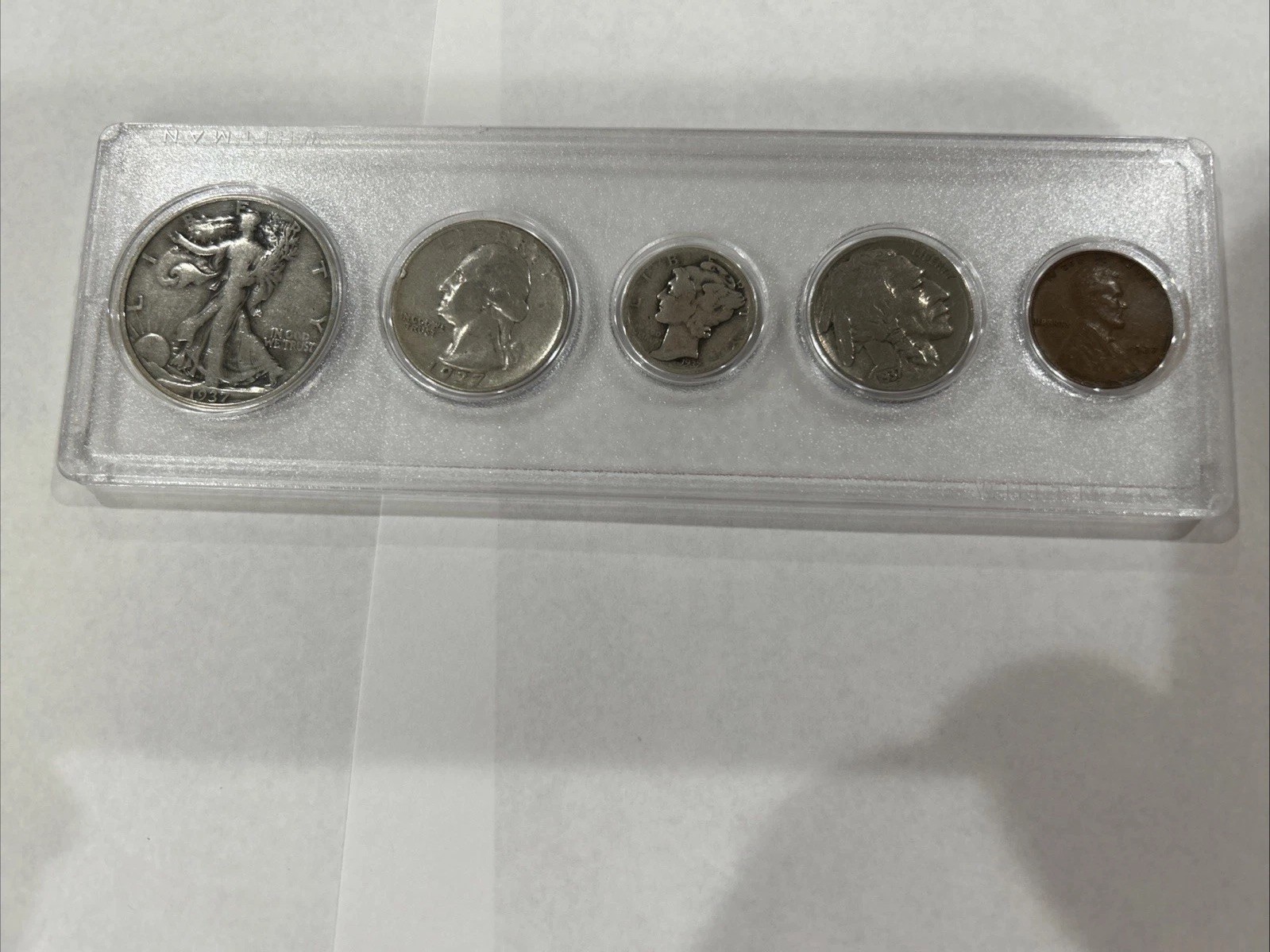 1937 Silver SET-90 % SILVER.