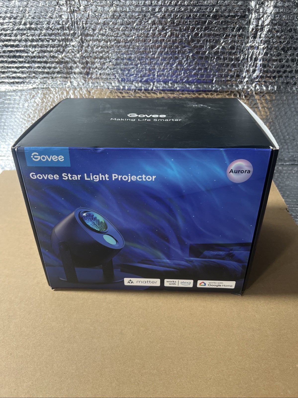 2021 Govee Aurora App Controlled Star Light Projector Model H6093 - Tested