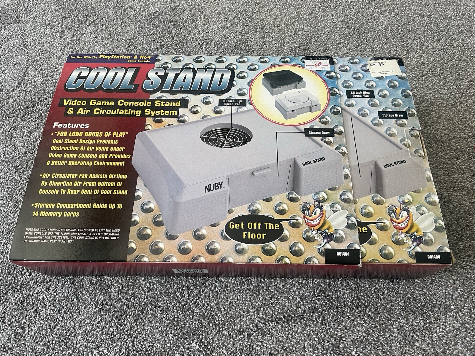 Nuby Cooling Station PlayStation PS1 Complete Tested Working Condition