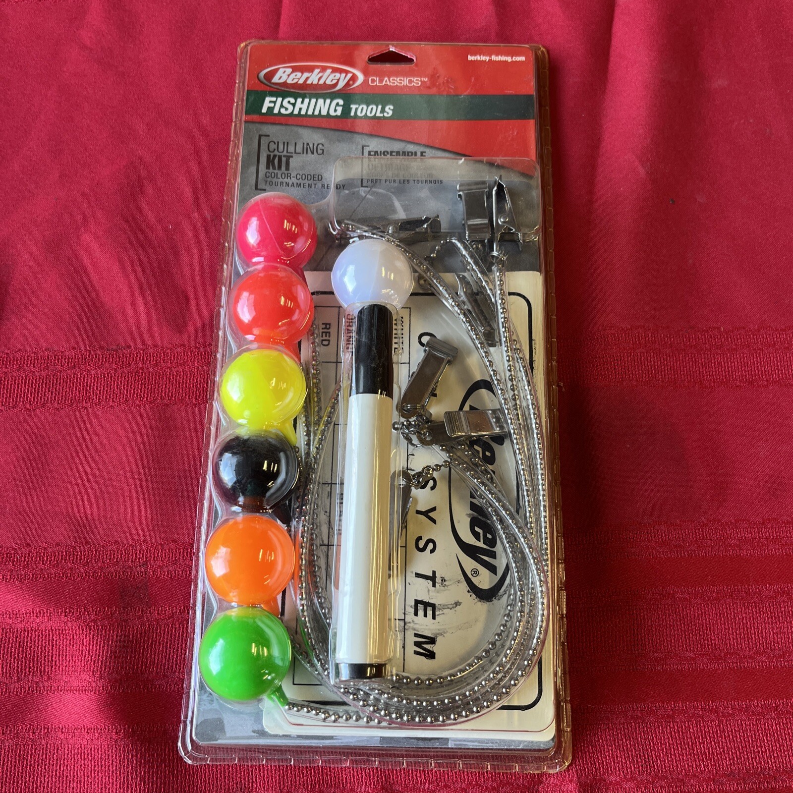 Berkley Classics Fishing Tools Tournament 7 Float Culling Kit System Brand New