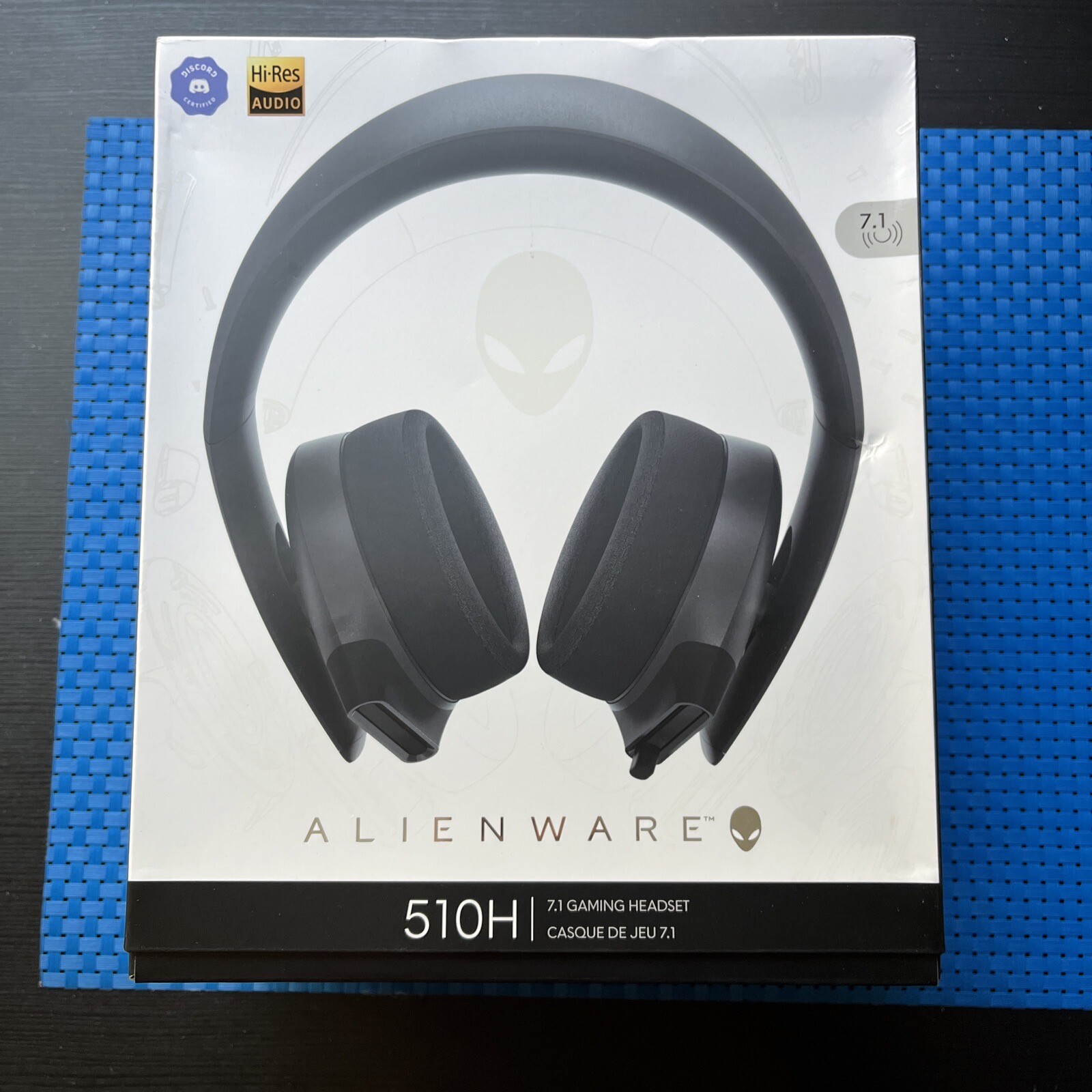 Alienware AW510H Wired 7.1 Gaming Headset Dark Side of the Moon USB 3.5mm
