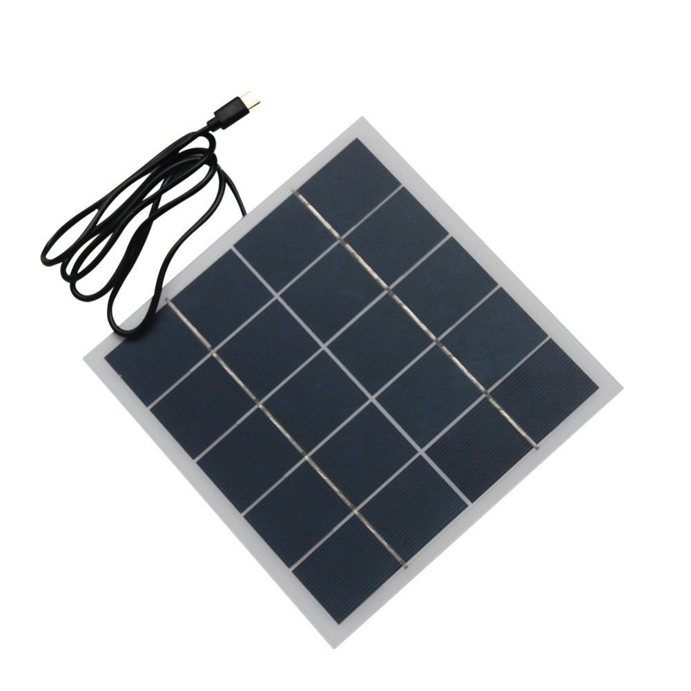 4W 5V Solar Charging Panel with Polycrystalline Silicon for Low Power Devices