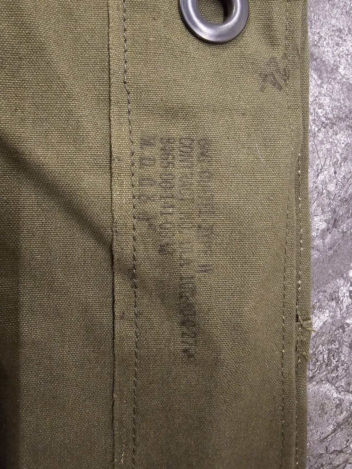 Vintage Army Duffel Bag 1980's