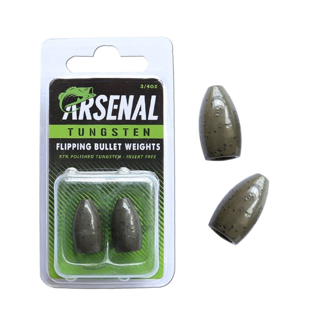 Arsenal Flipping Weights 1oz 2PK - Green Pumpkin