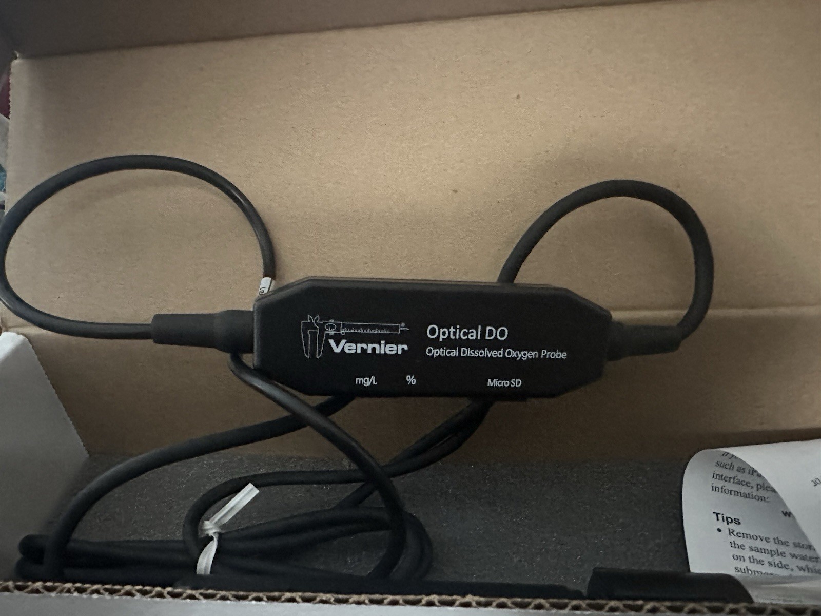 Vernier Optical Dissolved Oxygen Probe (Luminescent DO Sensor) 6 Ft Length
