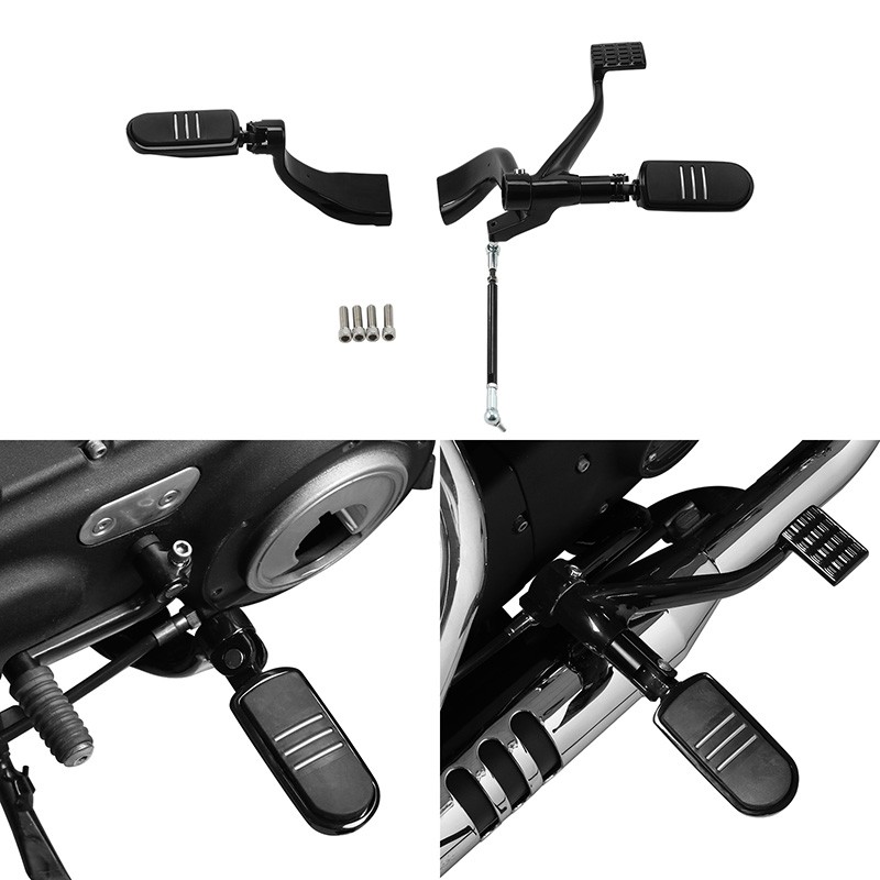 Mid Control Kit FootPeg Fit For Harley Sportster XL 883 1200 2004-2013 TCMT