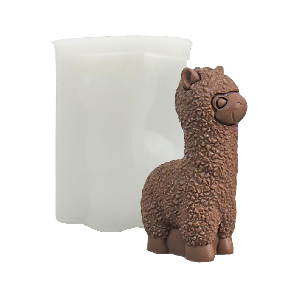 Alpaca Silicone Mold, Candle Molds Cute transparant