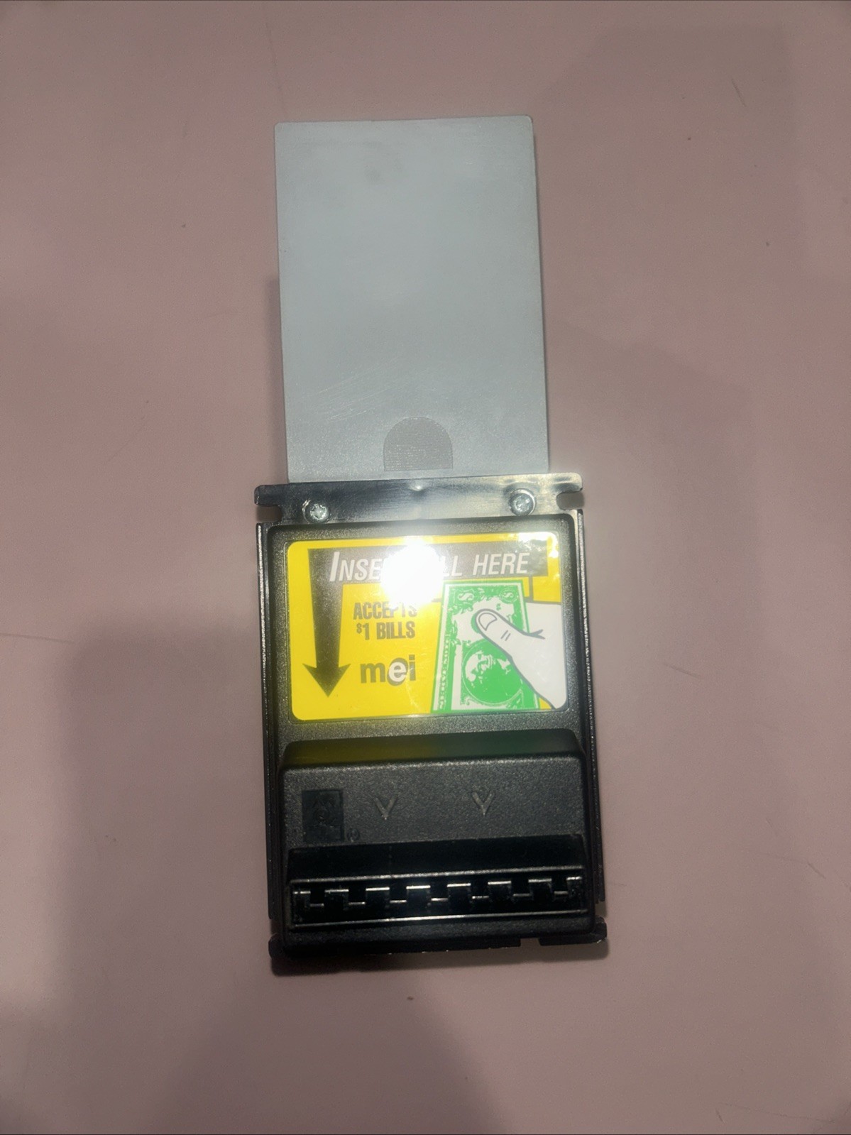 Mars AE261 U7 Bill Validator Acceptor Amusement Gaming 120v accepts $1-$20