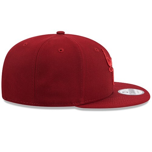 New Era Chicago Bulls 950 Youth Snapback Hat NBA Customized Maroon Boys Cap