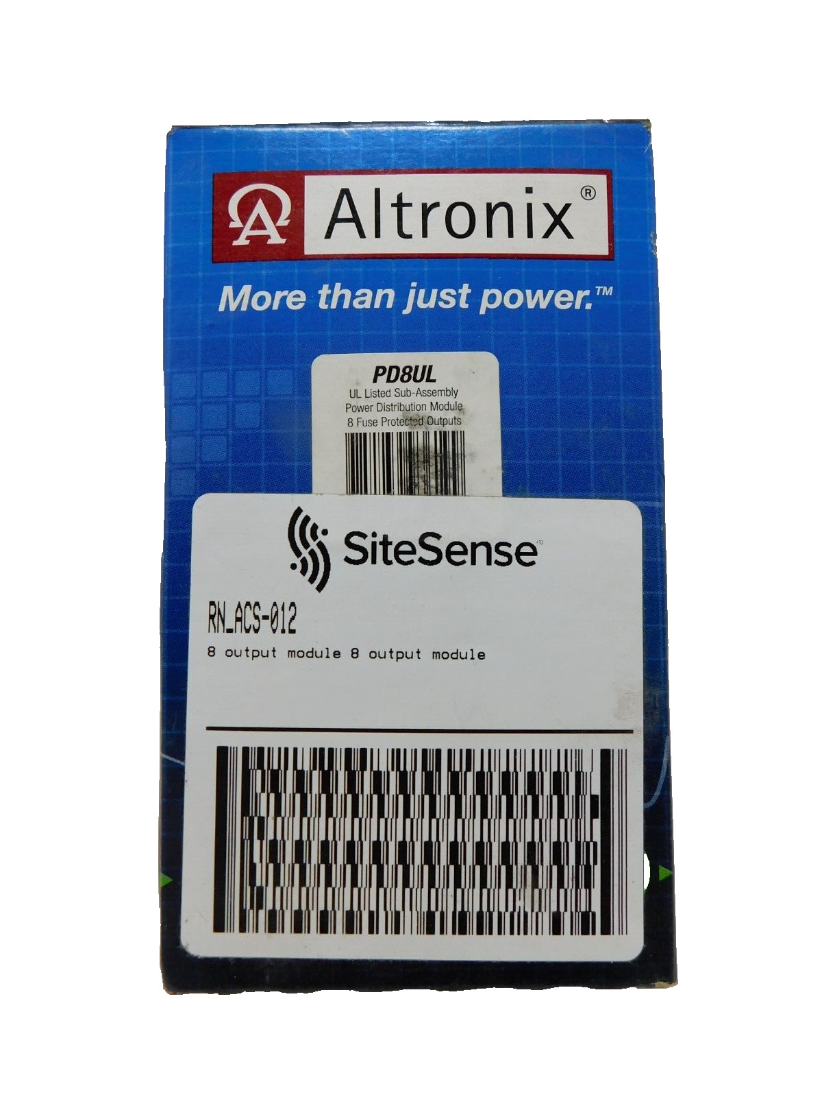 Altronix PD8UL Sub-Assembly Power Distribution Module w/8 Fuse Protected Outputs