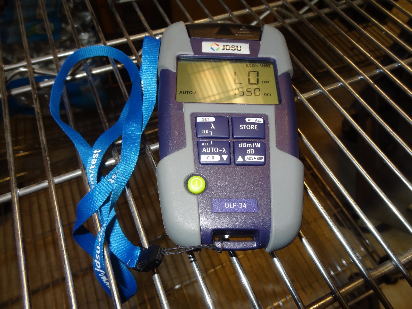 JDSU OLP-34 Smart PocketTM Optical Power Meter #QT07