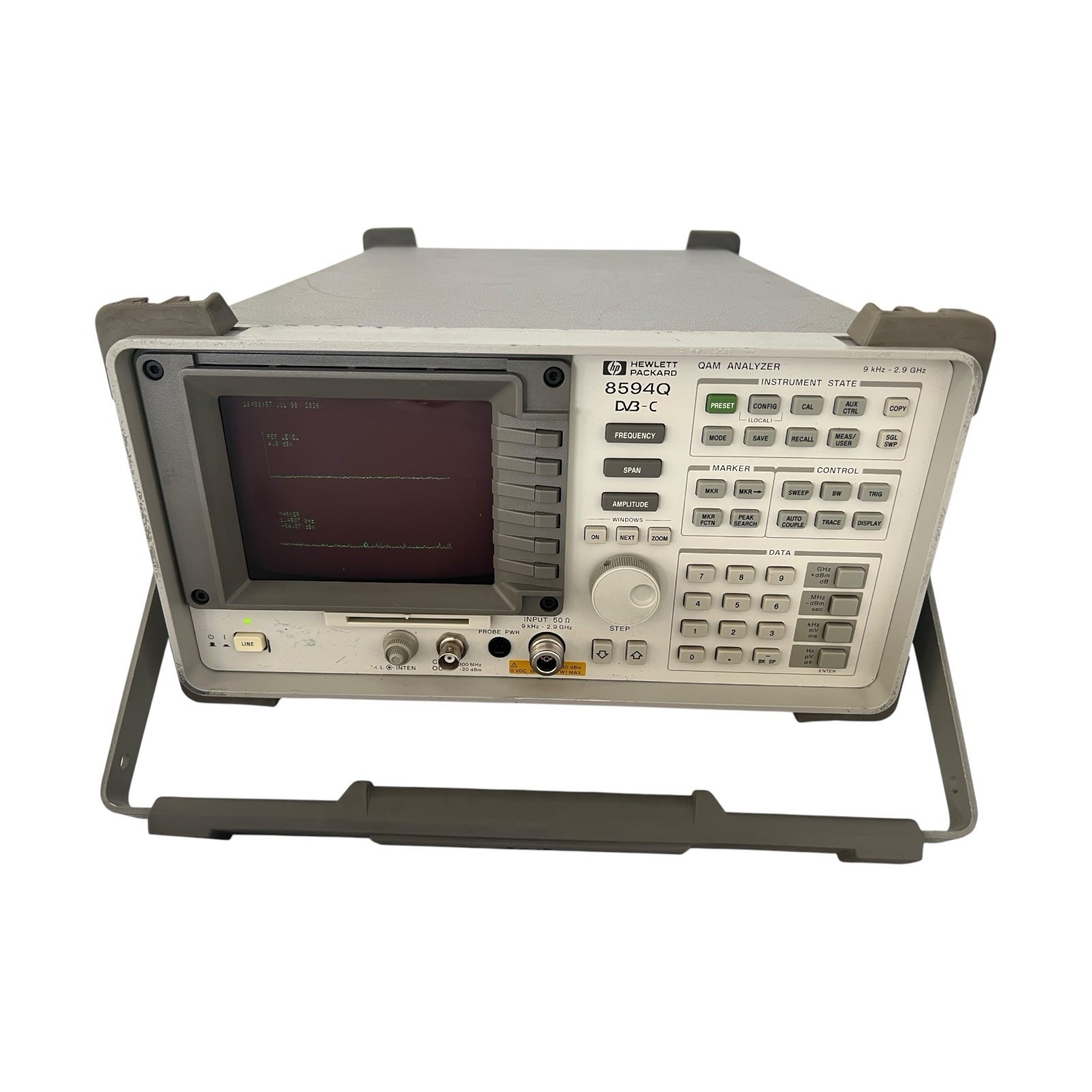 HP 8594Q DVB-C Spectrum Analyzer