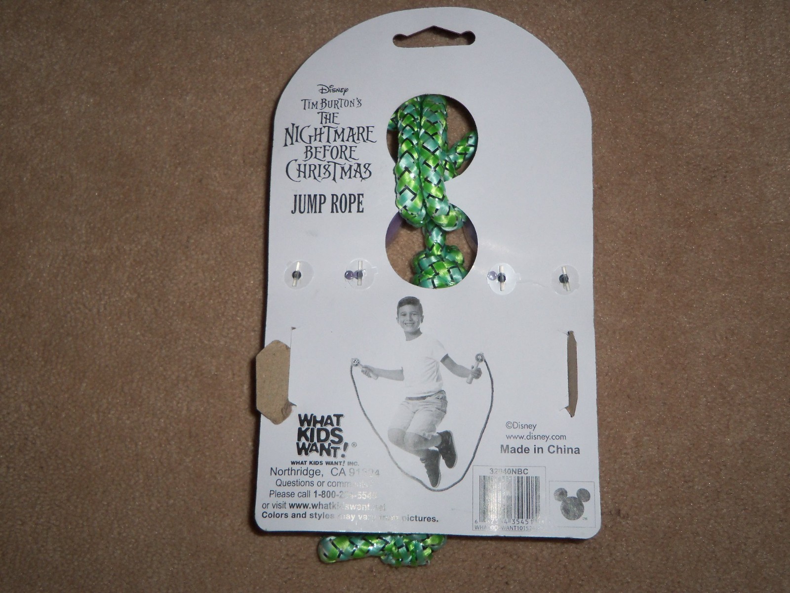 NEW, DISNEY THE NIGHTMARE BEFORE CHRISTMAS JUMP ROPE