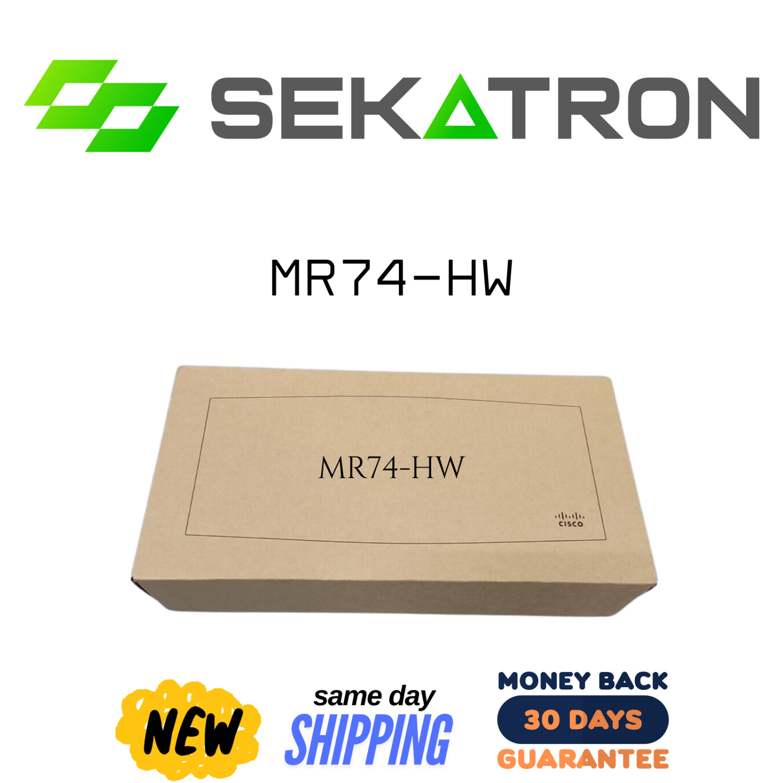 📶 Cisco Meraki MR74-HW • Outdoor Dual-Band AP • Cloud Managed • NEW ✅