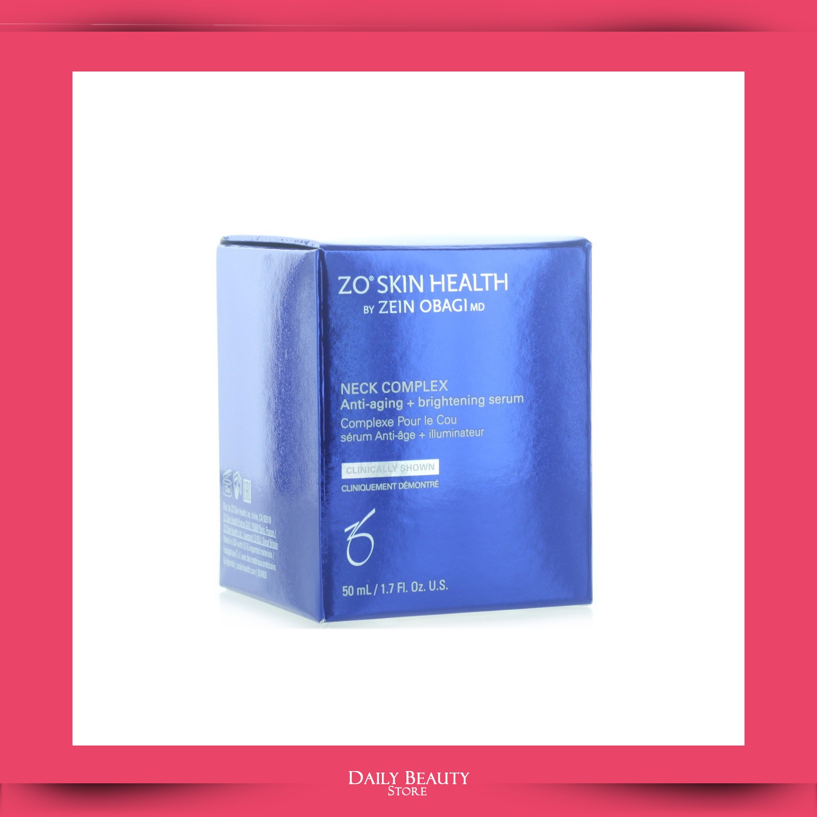 Zo Skin Health Neck Complex Anti Aging + Brightening Serum 50ml 1.7oz NEW FAST S