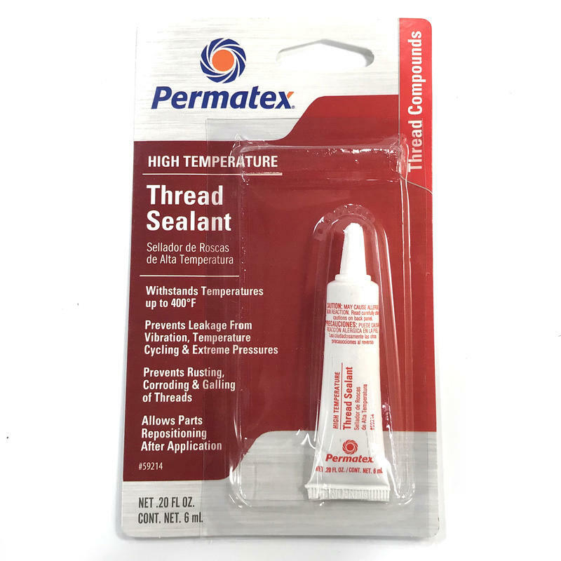 Permatex Thread Sealant 59214; High Temperature 6.0ml Squeeze Tube