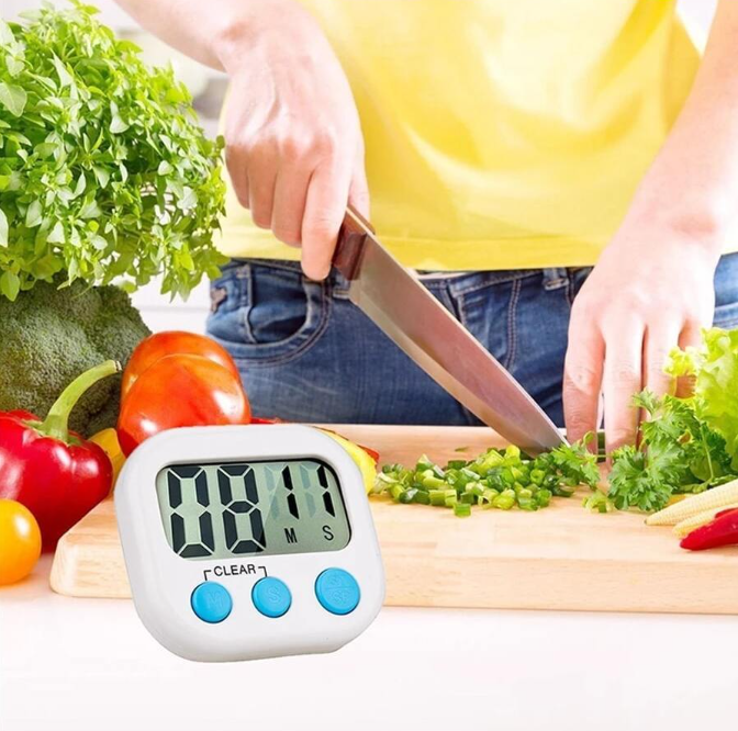 Portable Visual Timer - Electronic Stopwatch for Students, Kids, and Kitchen Use