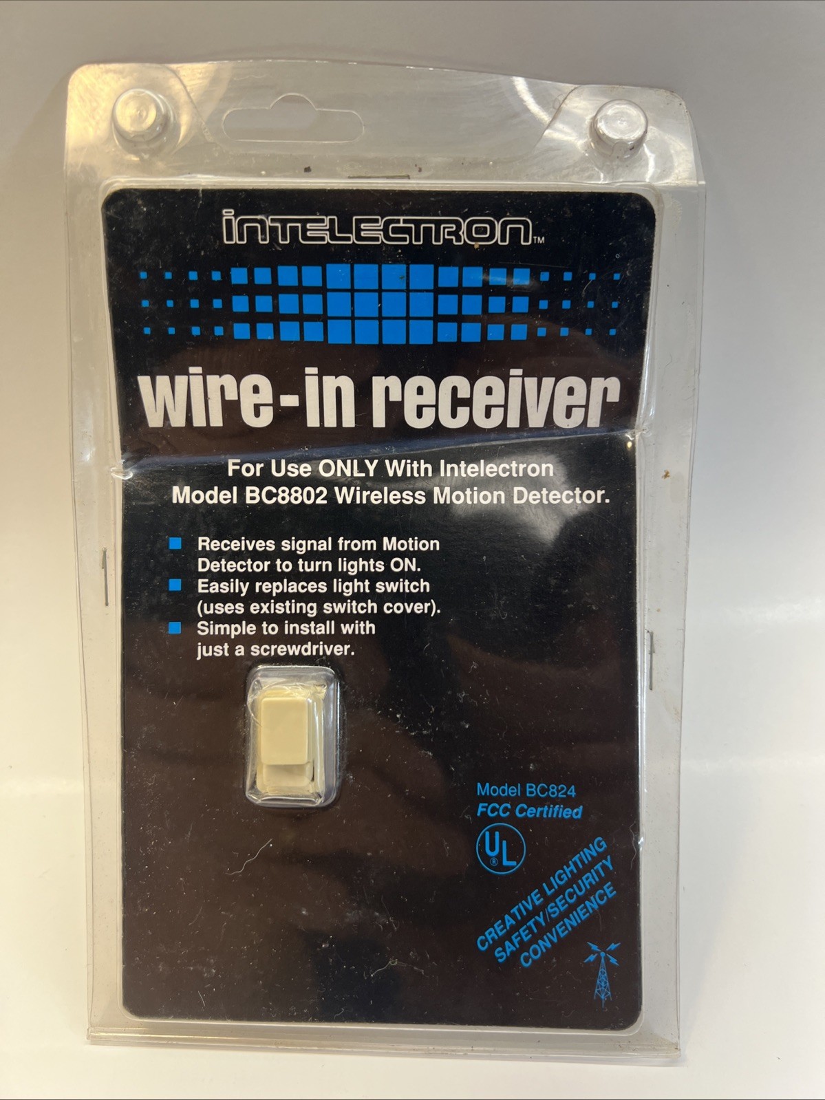 Intelectron BC824 Wire-in Receiver FCC Certified New Sealed
